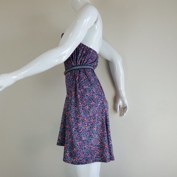 Vintage 70's Purple Floral Skirt - Picture 7 of 8